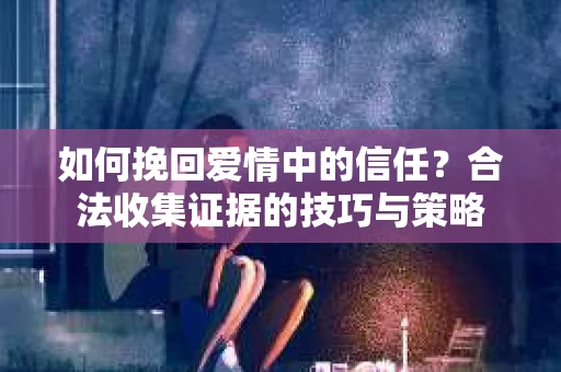如何挽回爱情中的信任？合法收集证据的技巧与策略