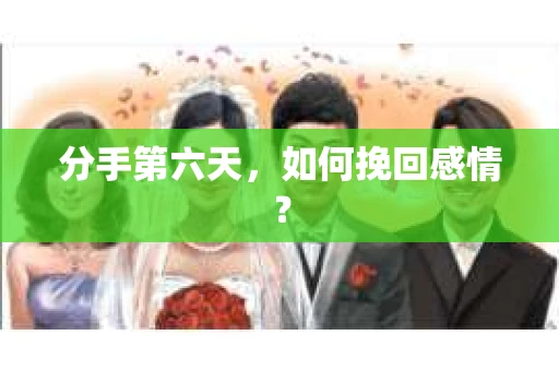 分手第六天，如何挽回感情？
